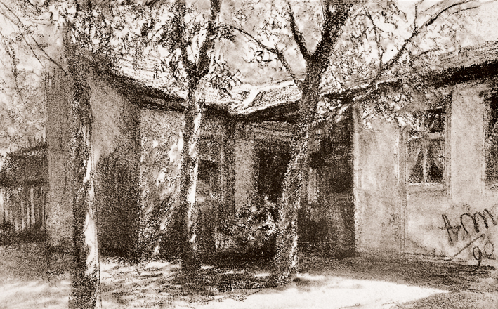  Adolpyh Von Menzel —— 乡村小屋